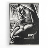 Modern Abstract Art – Colorful Explosion on Stretched Canvas