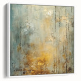 Framed canvas wall art displaying abstract strokes in white and muted colors, showcasing a modern design ideal for contemporary home decor. Perfect for adding a touch of elegance to living spaces.