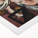 Modern Abstract Art – Organic Flow on Framed Acrylic Glass