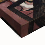 Modern Abstract Art – Organic Flow on Framed Acrylic Glass