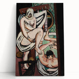 Modern Abstract Art – Organic Flow on Framed Acrylic Glass