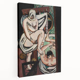 Modern Abstract Art – Organic Flow on Framed Acrylic Glass