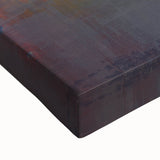 Close-up of abstract strokes wall art on stretched canvas, showcasing vibrant colors and dynamic patterns that enhance modern decor, ideal for art enthusiasts.