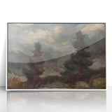 Modern Wall Art - Tatra Landscape Painting by Zolo Palugyay