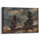 Modern Wall Art - Tatra Landscape Painting by Zolo Palugyay