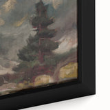 Modern Wall Art - Tatra Landscape Painting by Zolo Palugyay