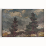 Modern Wall Art - Tatra Landscape Painting by Zolo Palugyay
