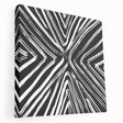 Abstract strokes wall art on stretched canvas, showcasing vibrant colors and dynamic designs, perfect for modern home decor or gallery display.