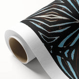 Abstract strokes wall art on rolled canvas, showcasing vibrant colors and dynamic brushwork, ideal for modern home decor. Packaged securely in a cardboard tube for protection during shipping.