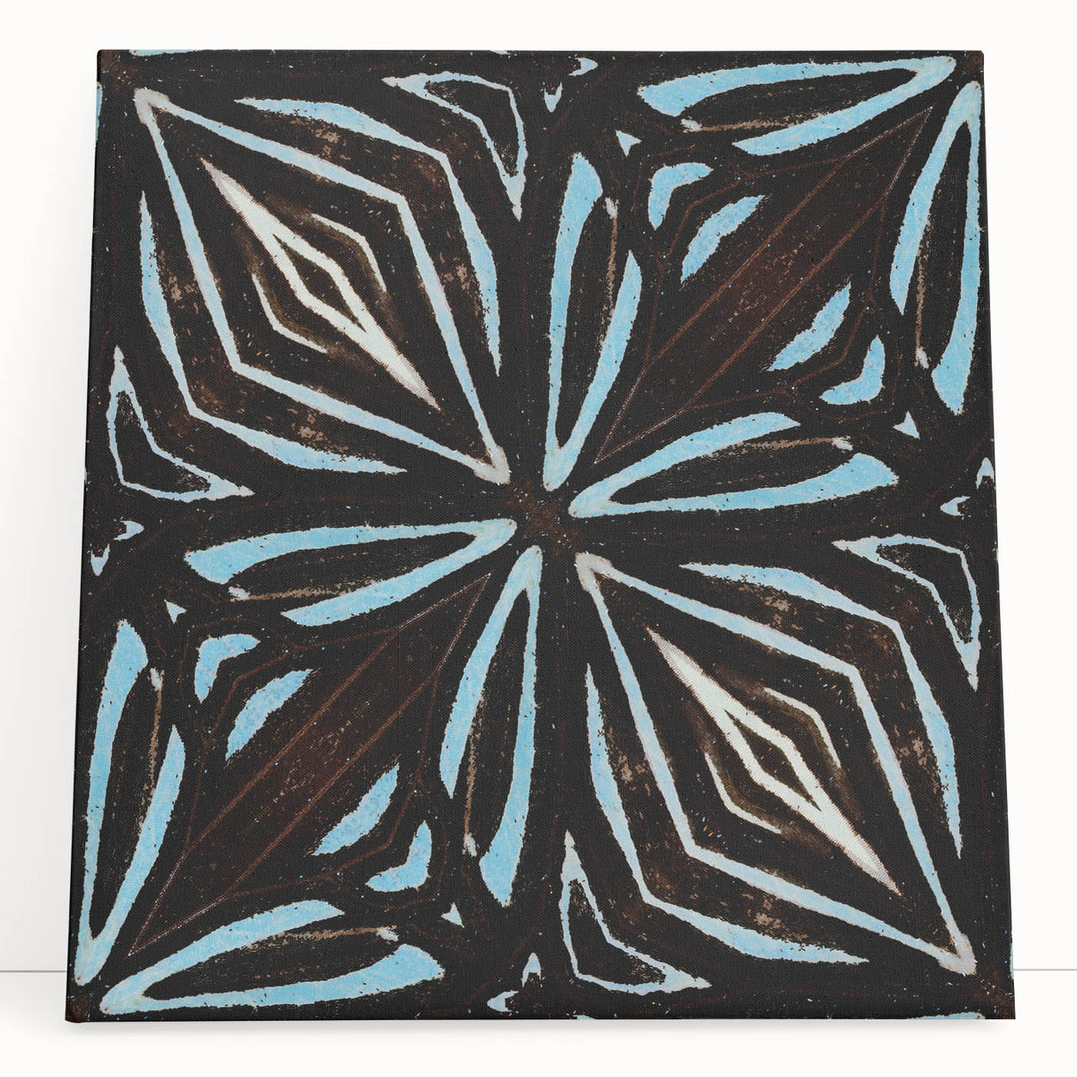 Abstract strokes wall art on stretched canvas, featuring vibrant colors and dynamic patterns, perfect for contemporary home decor. Ideal for modern living spaces.