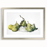 Modern Wall Art - Green Pears Still Life by Charles Demuth