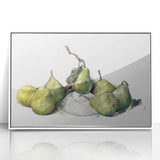 Modern Wall Art - Green Pears Still Life by Charles Demuth