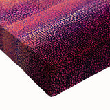 Close-up view of abstract strokes wall art on stretched canvas, showcasing vibrant colors and dynamic brushwork, perfect for modern home decor.