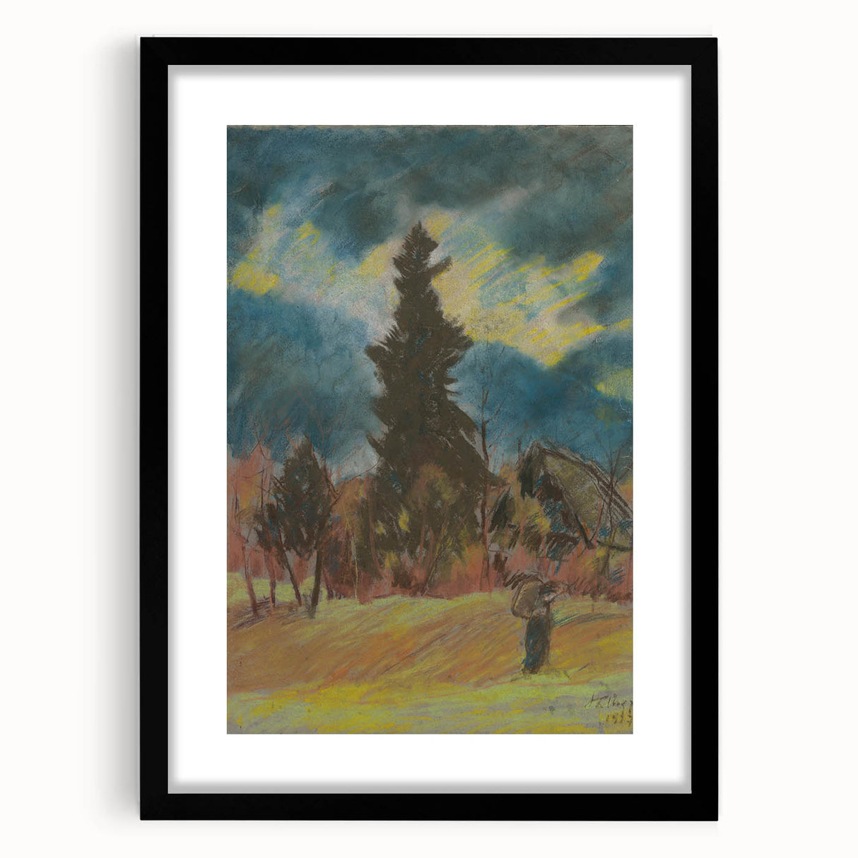 Modern Wall Art - Before the Storm | Abstract Minimalist Modern Decor