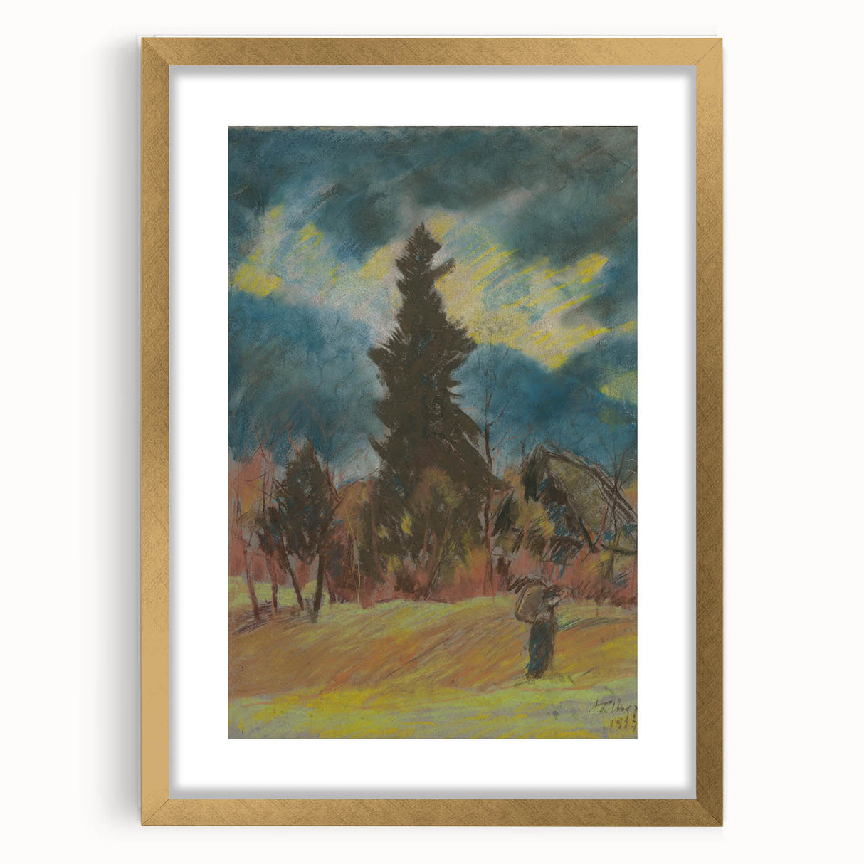 Modern Wall Art - Before the Storm | Abstract Minimalist Modern Decor