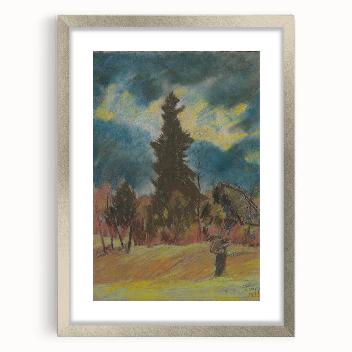 Modern Wall Art - Before the Storm | Abstract Minimalist Modern Decor