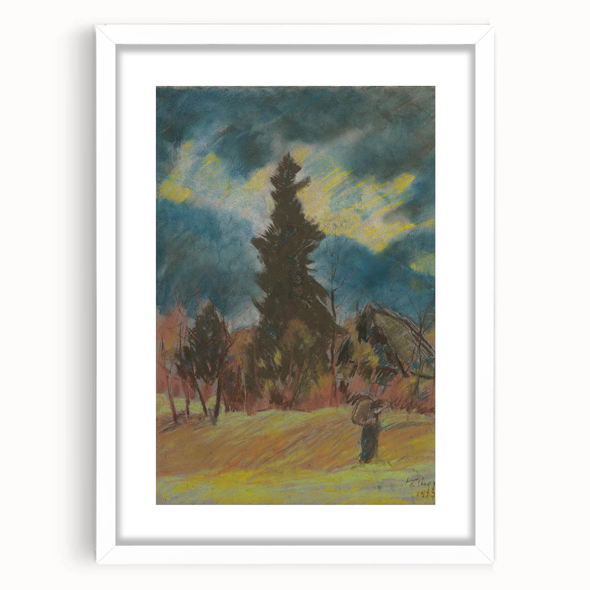 Modern Wall Art - Before the Storm | Abstract Minimalist Modern Decor