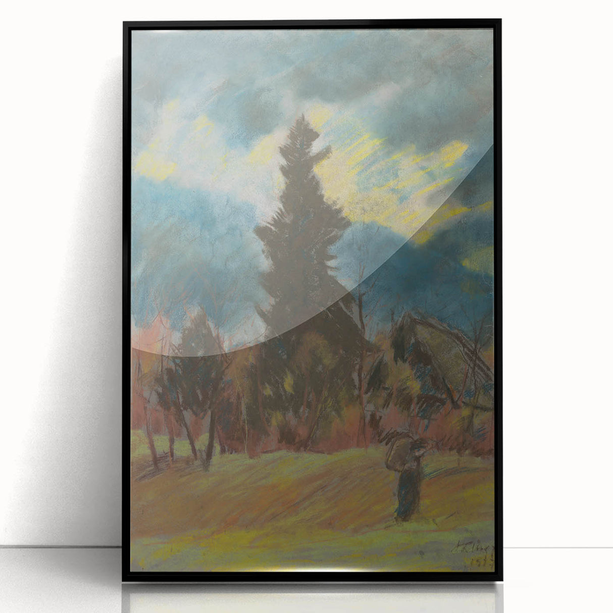 Modern Wall Art - Before the Storm | Abstract Minimalist Modern Decor
