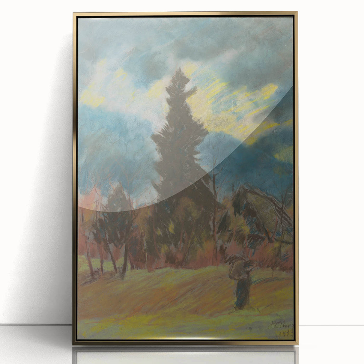 Modern Wall Art - Before the Storm | Abstract Minimalist Modern Decor