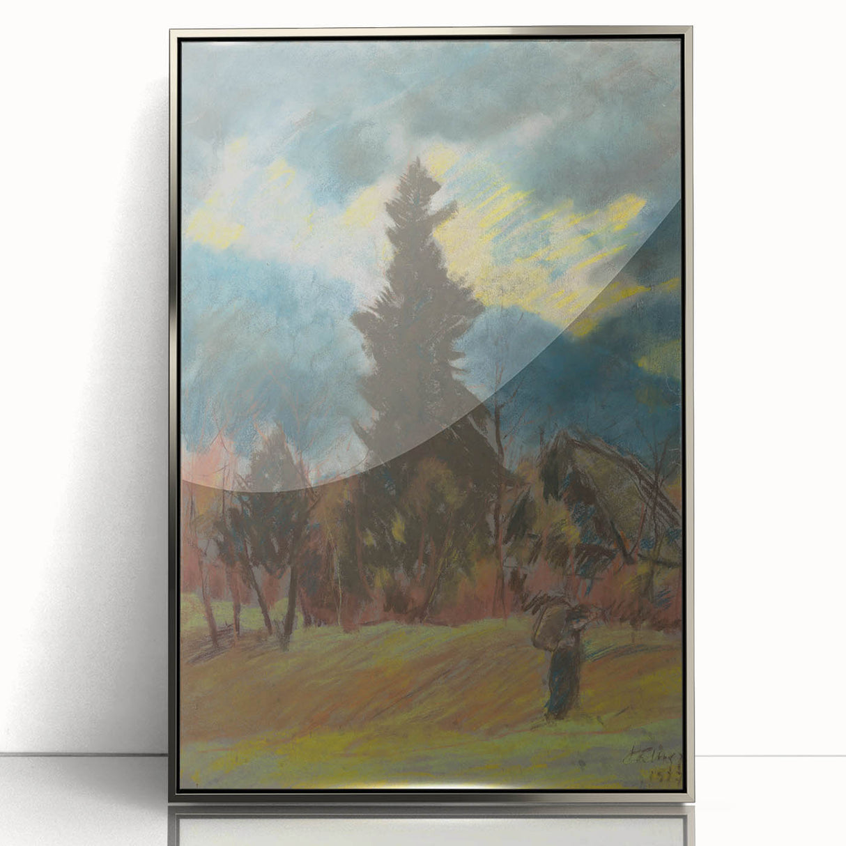 Modern Wall Art - Before the Storm | Abstract Minimalist Modern Decor
