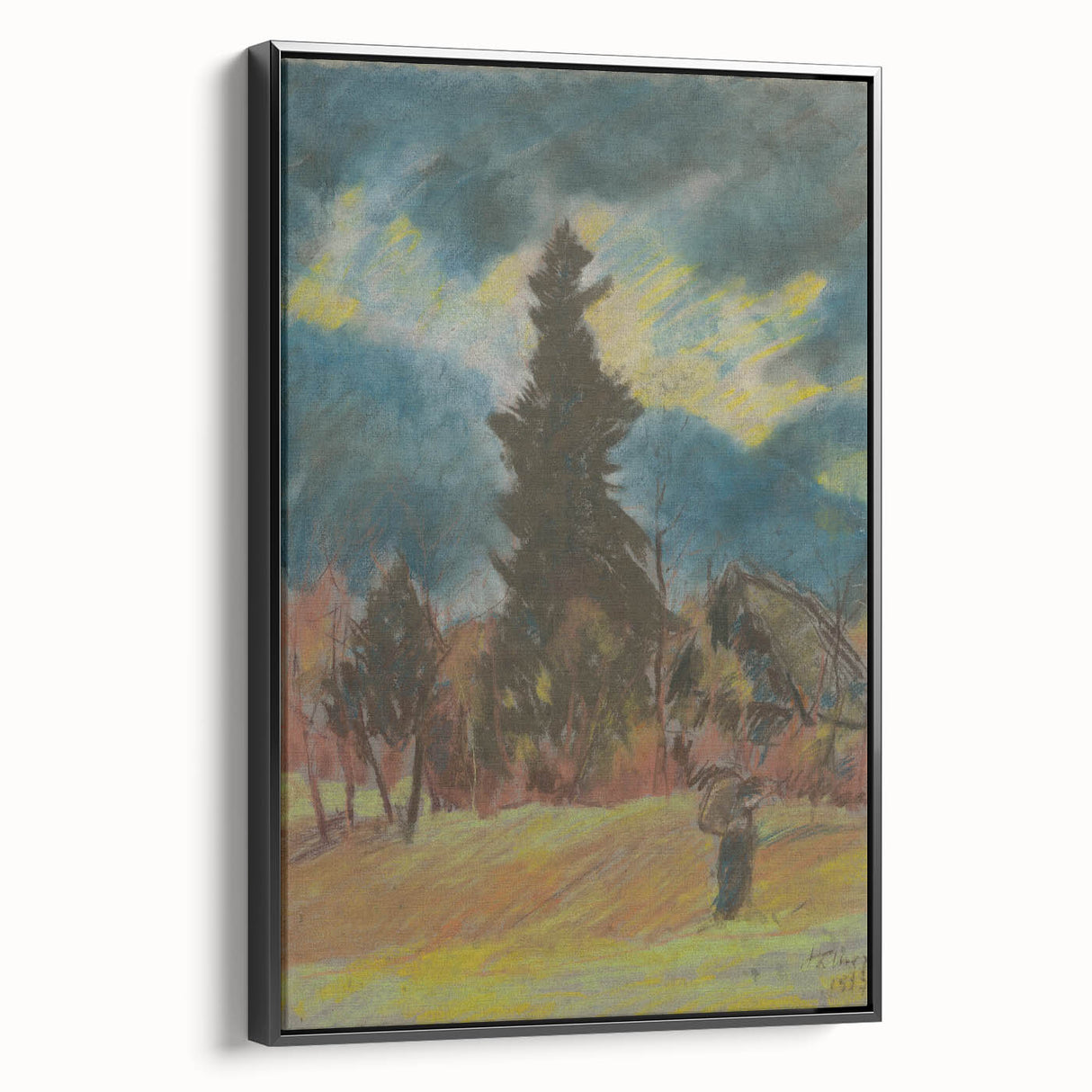Modern Wall Art - Before the Storm | Abstract Minimalist Modern Decor