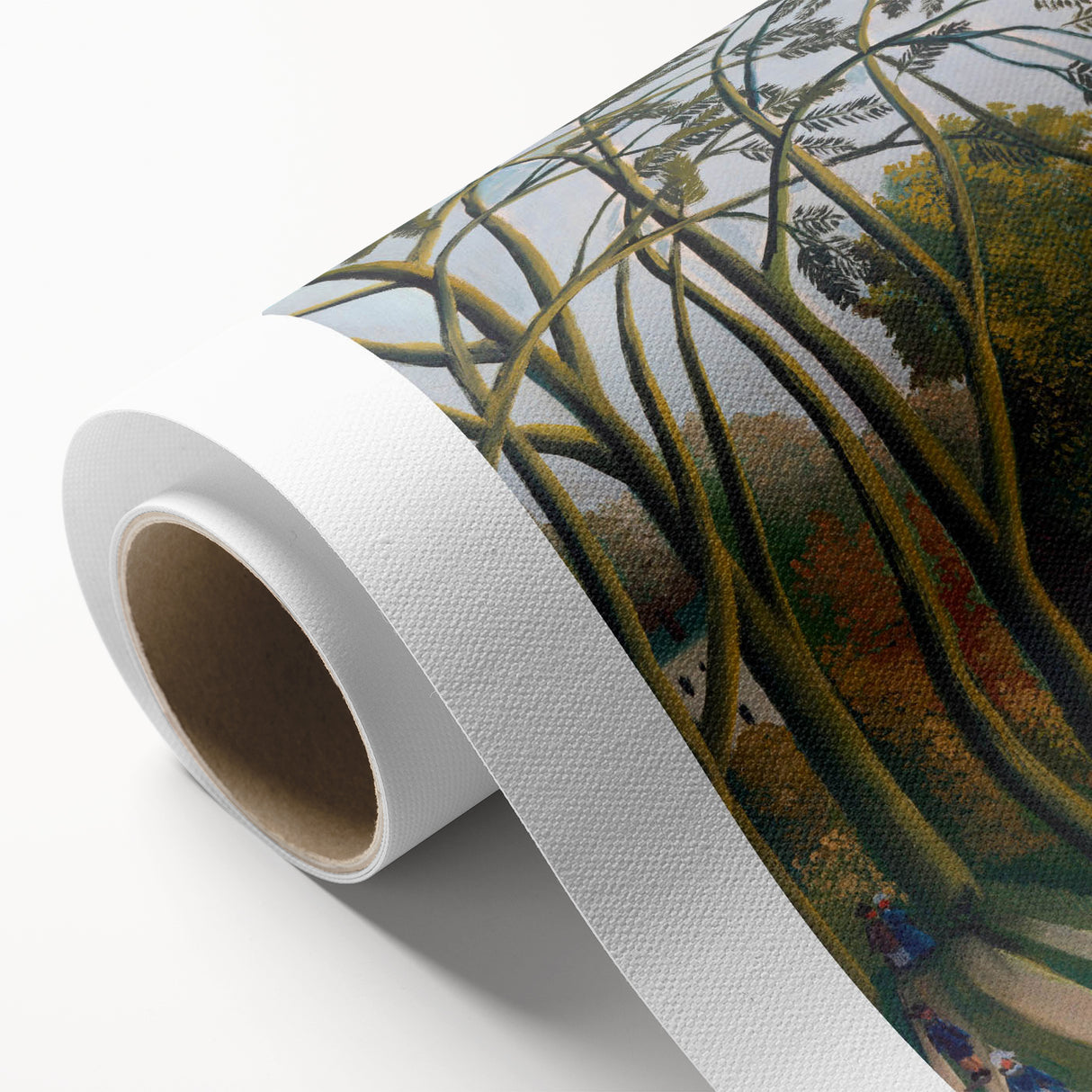 Modern Wall Art - The Banks of the Bièvre | Abstract Minimalist Print