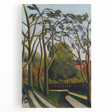 Modern Wall Art - The Banks of the Bièvre | Abstract Minimalist Print