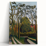 Modern Wall Art - The Banks of the Bièvre | Abstract Minimalist Print