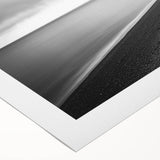 Vibrant rolled canvas artwork depicting a stunning cliff landscape at sunset, showcasing rich colors and intricate details, perfect for home decor.