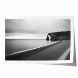 Stunning rolled print showcasing a dramatic cliff landscape with vibrant colors, perfect for home decor. Packaged securely in a protective cardboard tube.