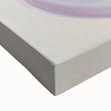 Dreamy Swirl Bedroom Wall Art - Lilac and Pink Canvas Print