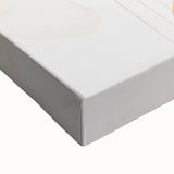 Canvas Art for Dining Area - Abstract Orange & Black Fluid Design