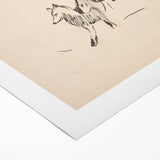 Expressionist Art: Fox by Arnold Peter Weisz-Kubínčan Canvas Print