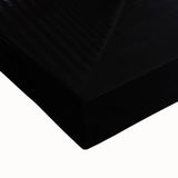 Close-up of a stretched canvas artwork depicting a serene landscape bridge, featuring vibrant colors and intricate details, perfect for enhancing home decor.