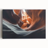 Landscape canvas art showcasing vibrant canyons with rich earthy tones, ideal for home decor, evoking a sense of adventure and natural beauty.