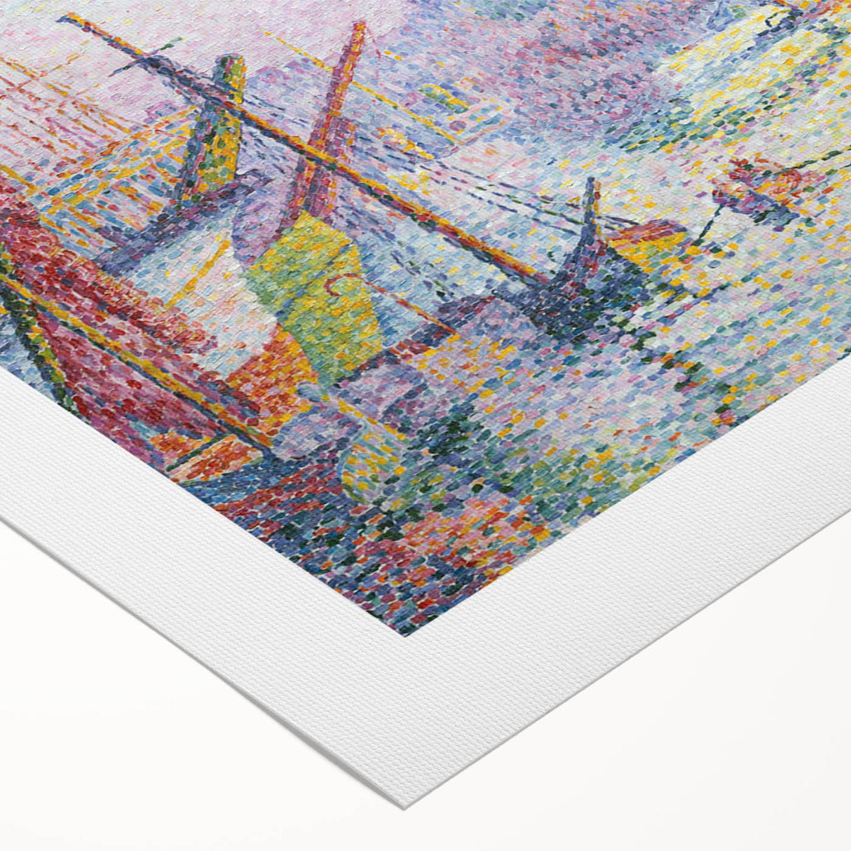 Contemporary Abstract Wall Art - Notre-Dame-de-la-Garde, Marseilles - Modern Decor