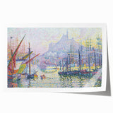 Contemporary Abstract Wall Art - Notre-Dame-de-la-Garde, Marseilles - Modern Decor