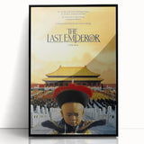 Retro Wall Art - The Last Emperor Movie Poster - 80s Historical Art