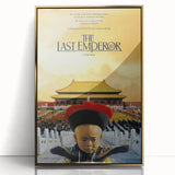 Retro Wall Art - The Last Emperor Movie Poster - 80s Historical Art