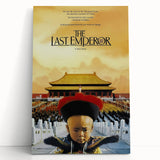 Retro Wall Art - The Last Emperor Movie Poster - 80s Historical Art