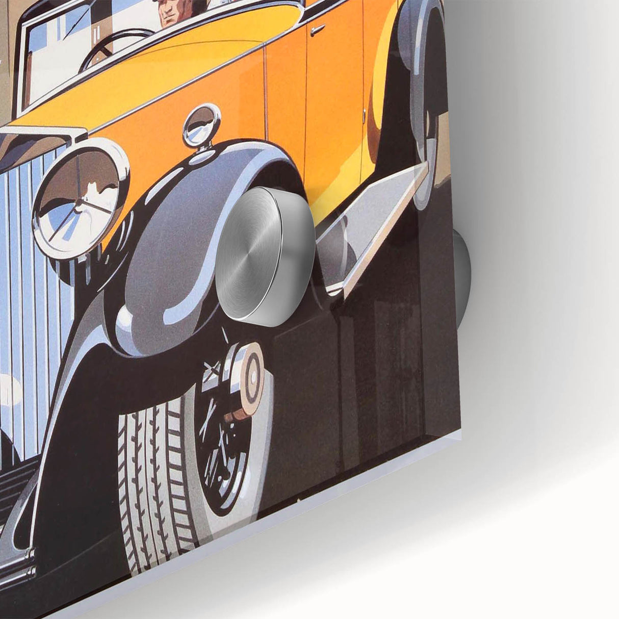 Retro Rolls-Royce Ad Wall Art - Vintage Prints for Car Enthusiasts