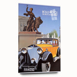 Retro Rolls-Royce Ad Wall Art - Vintage Prints for Car Enthusiasts