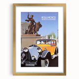 Retro Rolls-Royce Ad Wall Art - Vintage Prints for Car Enthusiasts