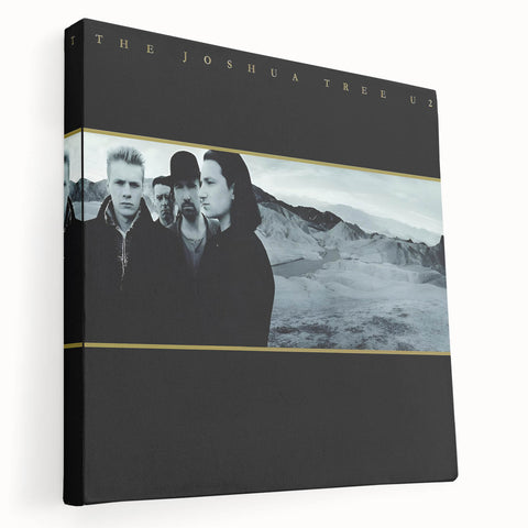 Retro U2 The Joshua Tree Poster - Vintage Album Cover Wall Art