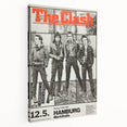 The Clash Hamburg 1980 Poster | Retro Punk Rock Wall Art