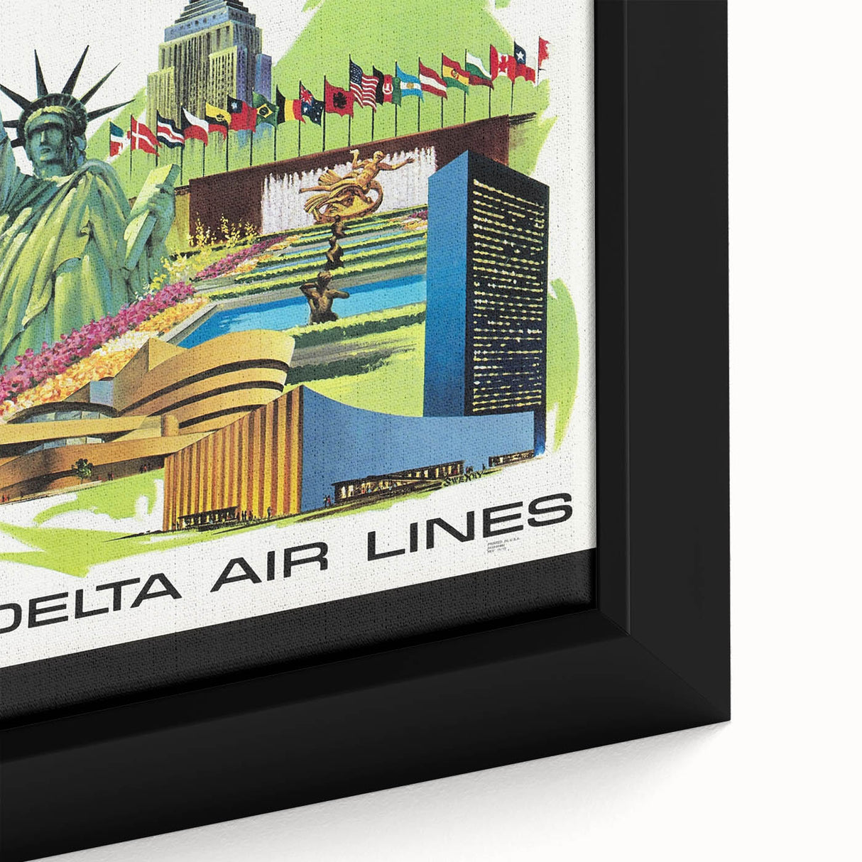 Retro New York City Travel Poster – Vintage Prints & Iconic Wall Art