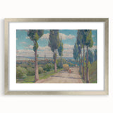 View of Spišská Nová Ves Realism Art Print - Lajos Csordák Landscape