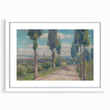 View of Spišská Nová Ves Realism Art Print - Lajos Csordák Landscape