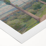 View of Spišská Nová Ves Realism Art Print - Lajos Csordák Landscape