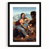 The Virgin and Child with Saint Anne - Timeless Renaissance Art Prints